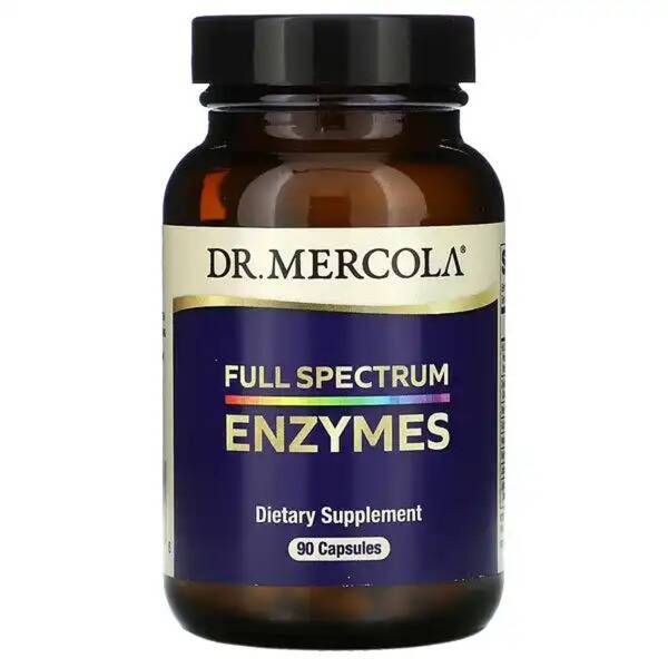 Dr. Mercola Full Spectrum Enzymes, 90 Capsules