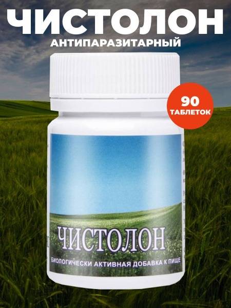 Nikaeva IP Chistolon Herbal Dietary Supplement, 90 Tablets (0.5g Each)