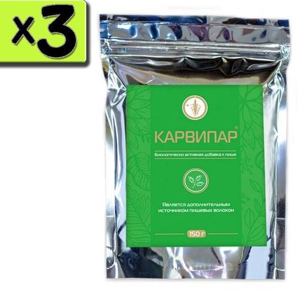 Lee West Karvipar Liver and Gastrointestinal Powder Dietary Supplement 3 Packets 150 g