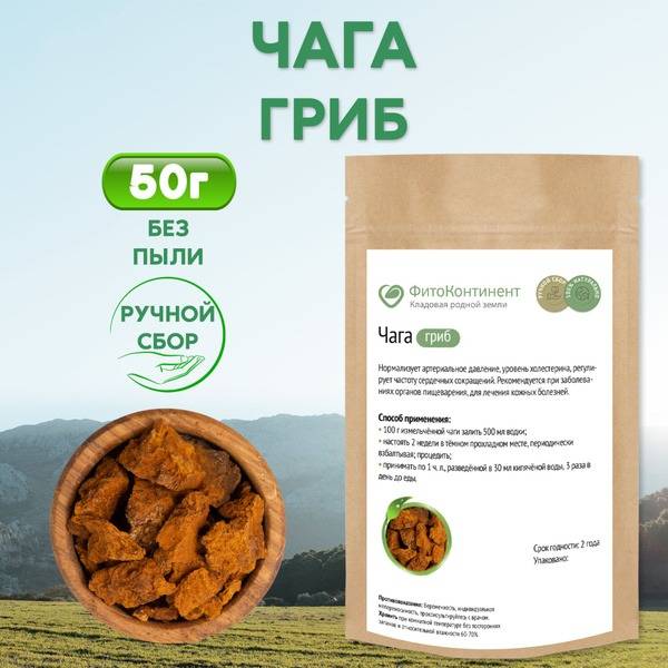 Chaga Mushroom Tea, 50g