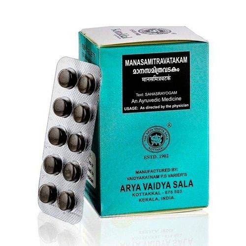 Manasamitra Vatakam Kottakkal 100 Tablets - Ayurvedic Nootropic for Brain Health