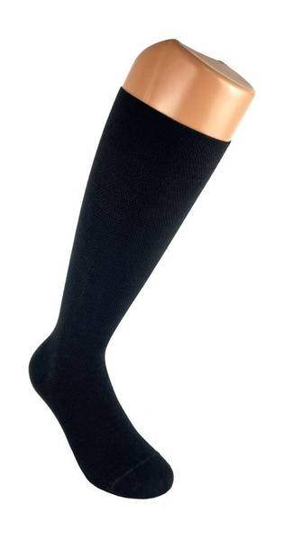CzSalus Compression Socks Black, 1st Compression Class, 1 Pair