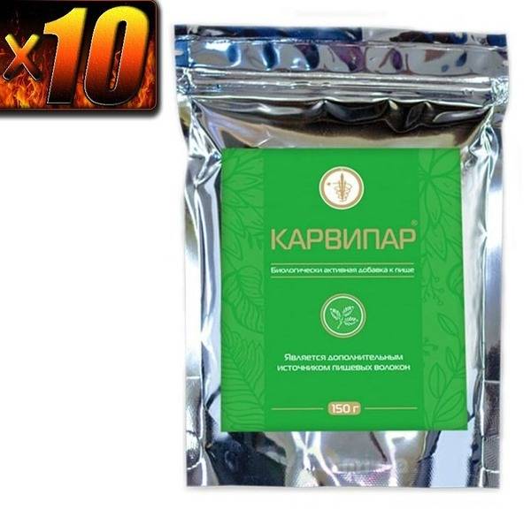 Lee West Karvipar Liver and Gastrointestinal Powder 10 Packets 150 g Dietary Supplement