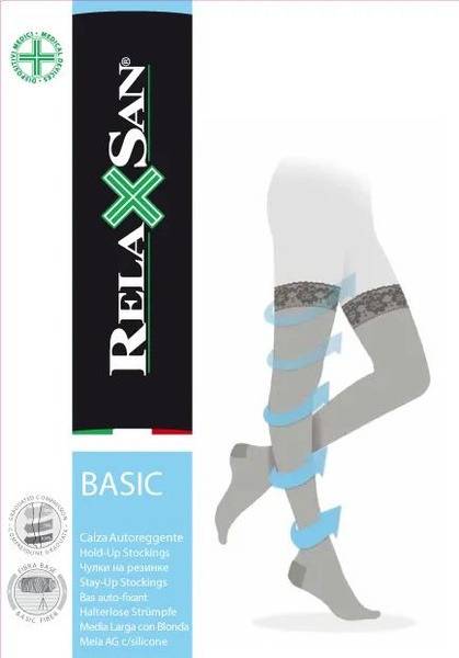 Relaxan Compression Stockings Beige Class 0 Size 4