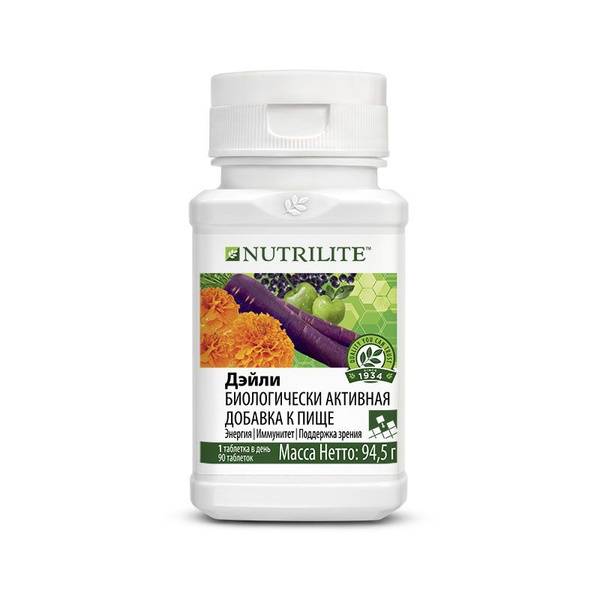 Amway Nutrilite Daily Multivitamin Tablets, 90 Count