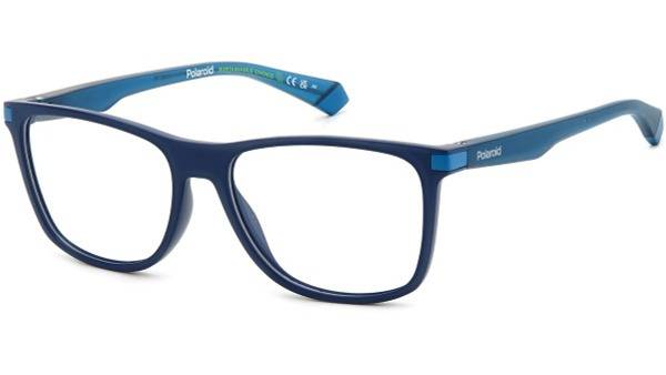 Polaroid D514 PJP Matte Blue Unisex Plastic Frame 138mm