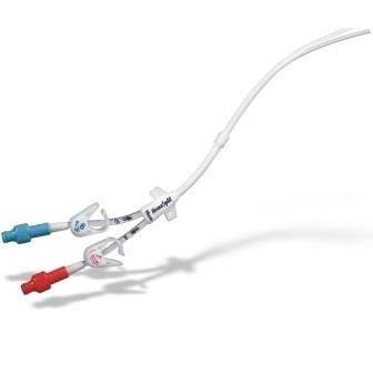 BARD HemoSplit Long-Term Double-Lumen Hemodialysis Catheter 14.5F, 280 mm, Curved