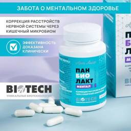 Art Life Panbiolact Mental 60 Capsules (600 mg) for Brain and Gut Support #1