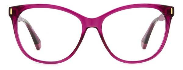 Polaroid PLD D463 MU1 Women's Pink Cat Eye Full-Rim Eyeglass Frames