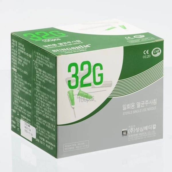 DIAMOND NANO NEEDLE 32G*6mm 10pc