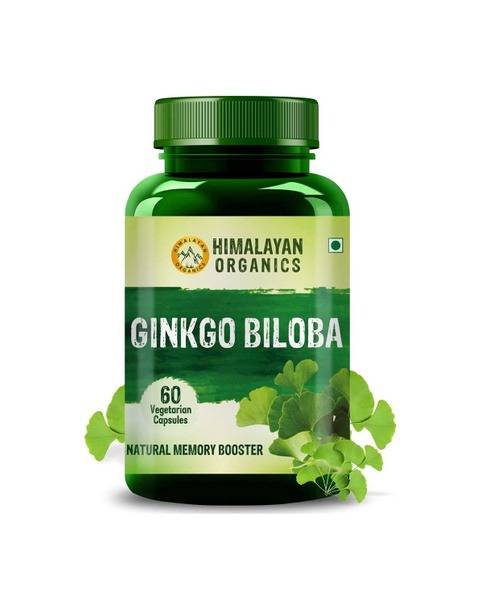 Himalayan Organics Ginkgo Biloba 500mg (60 Capsules)