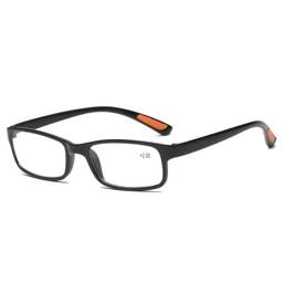 Unisex Reading Glasses Black +300 Strength #1