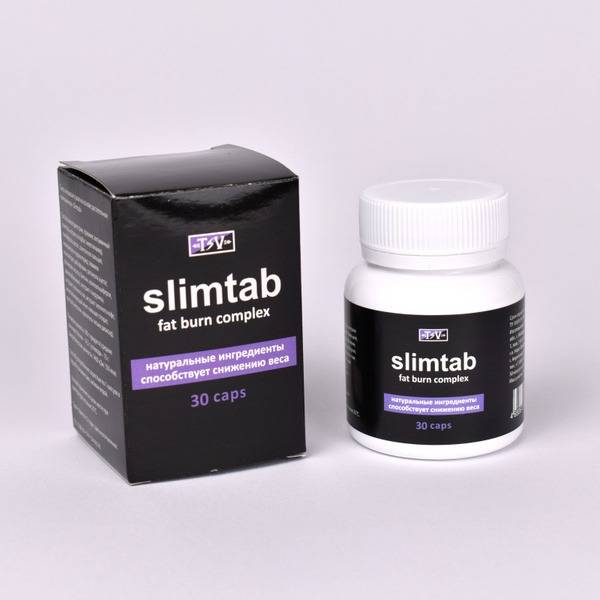 SlimTab Weight Loss Pills: 30-Day Detox & Metabolism Booster