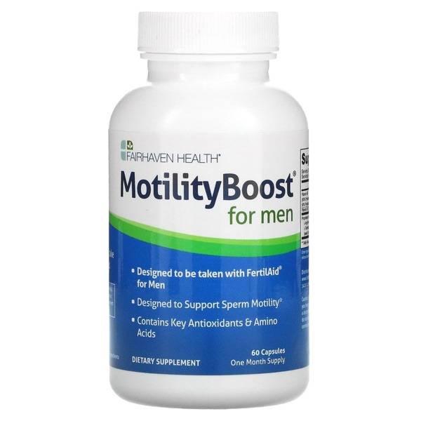 Motility Boost, Fairhaven Health, 60 Capsules