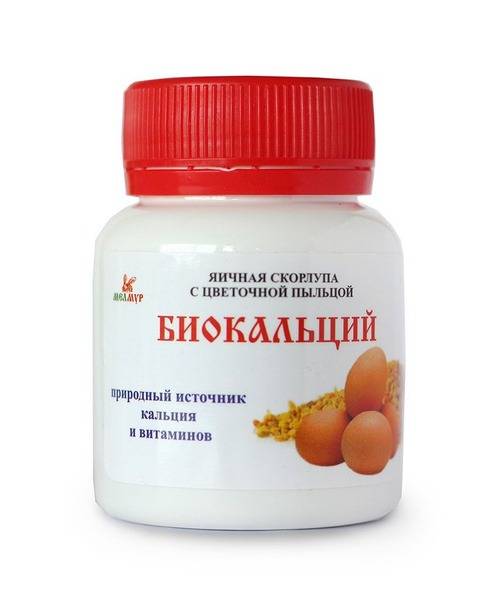 Biocalcium with Flower Pollen - 243 Tablets, Melmur