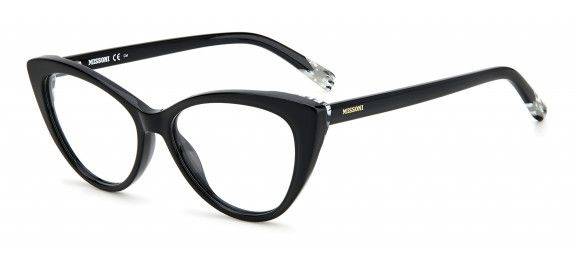 M MISSONI Eyeglass Frame, Cat Eye, Plastic, 53 mm