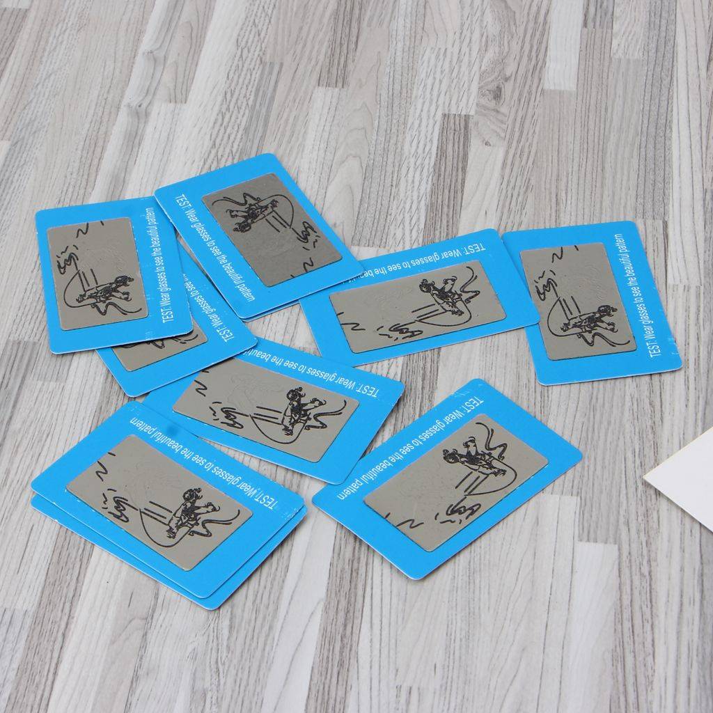 10 Polarization Test Cards for Sunglasses – 6cm x 4cm, Black #4