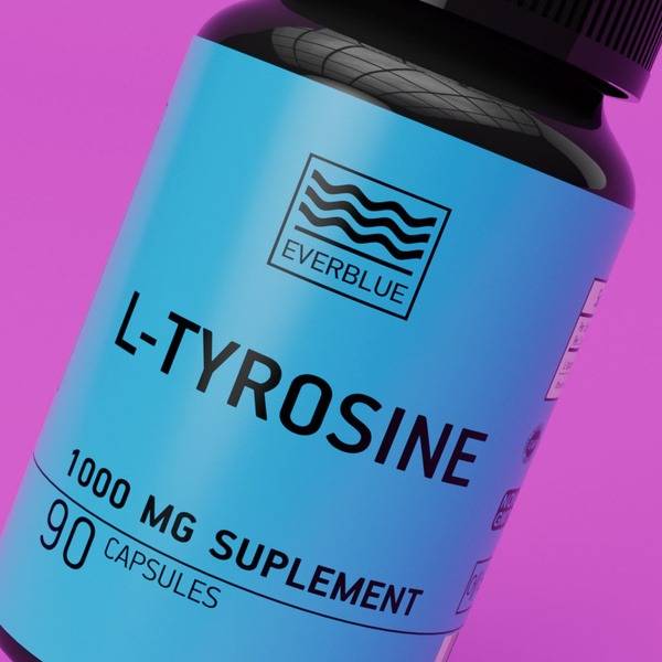 EVERBLUE L-Tyrosine 1000: Dietary Supplement