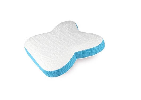 Trives Orthopedic Pillow with Symmetrical Grooves for Sleeping in Any Position