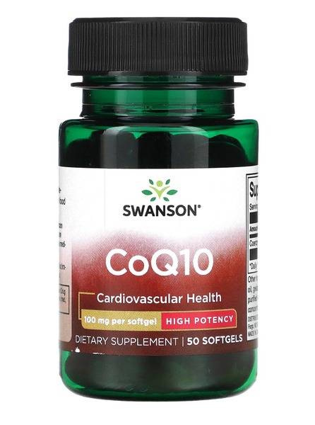 Swanson CoQ10 100 mg Capsules 100 mg