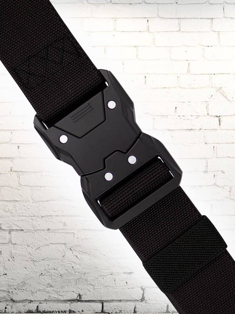 Paulord Tactical Belt 125 cm Wide 3.8 cm Nylon and Metal Automatic Cobra Buckle #8