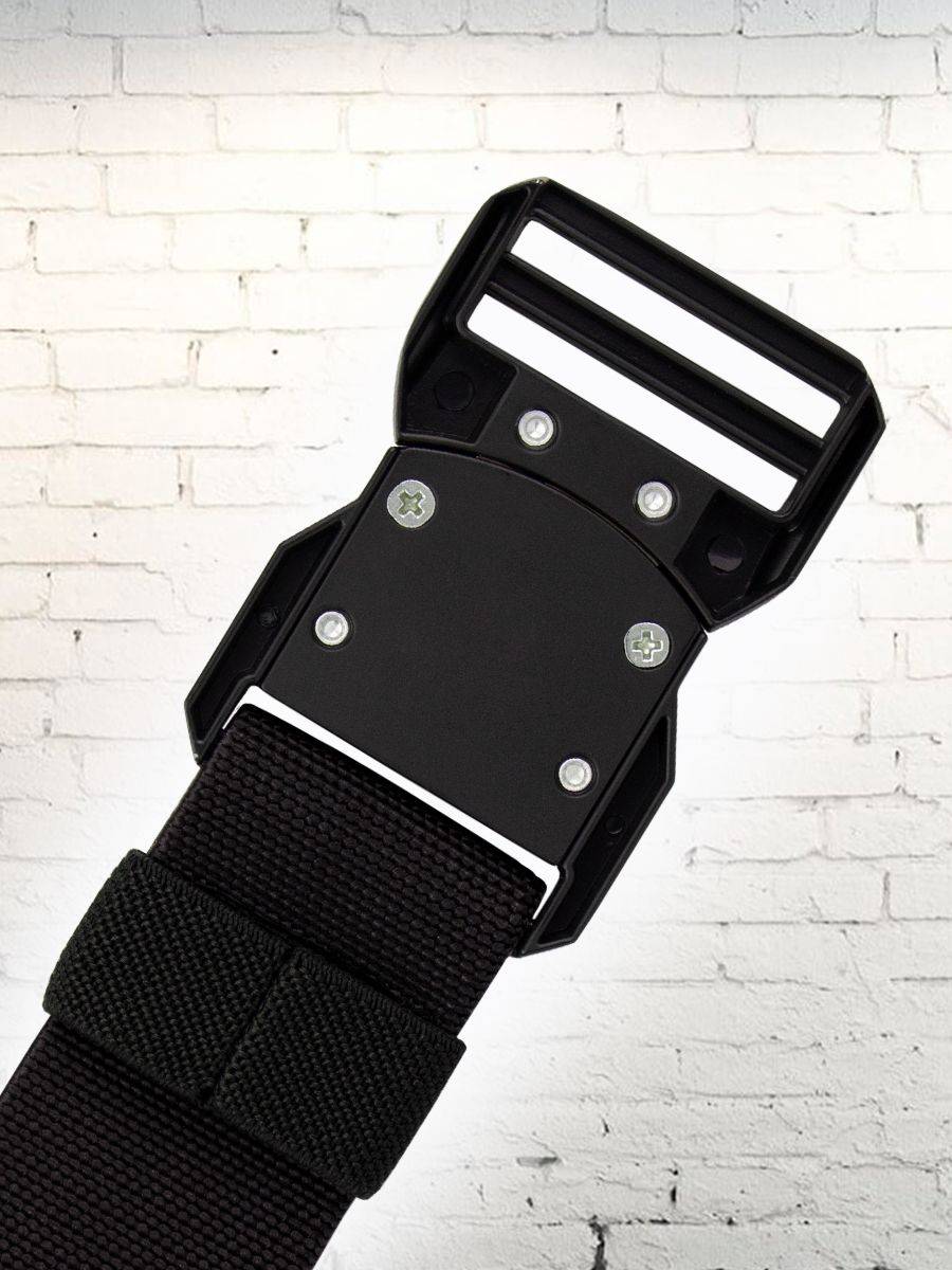 Paulord Tactical Belt 125 cm Wide 3.8 cm Nylon and Metal Automatic Cobra Buckle #7