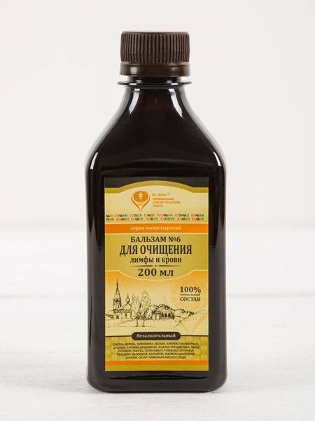 Dr.Giller Monastyrsky Balm No.6 for Lymph and Blood Cleansing 200 ml