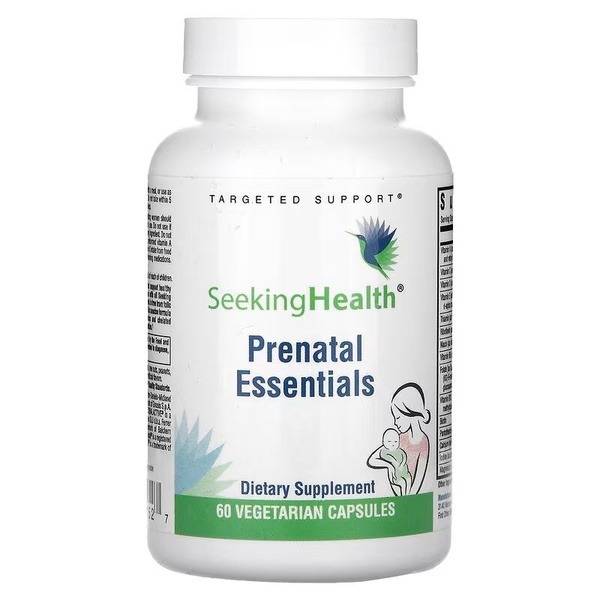 Seeking Health Prenatal Essentials 60 Vegetarian Capsules