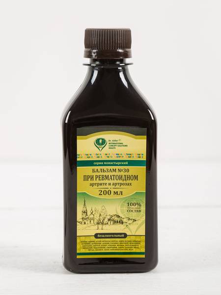Dr.Giller Monastery Balm No.30 for Rheumatoid Arthritis, Osteoarthritis, Joint, Muscle, and Bone Pain, 200 ml