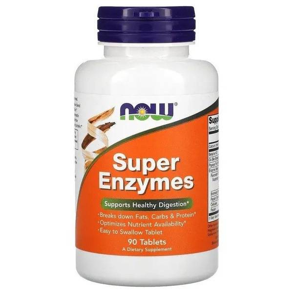 NOW Super Enzymes 90 Capsules