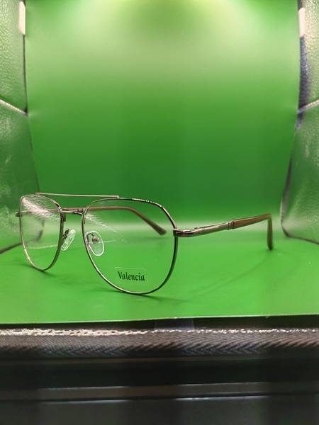 Melorsch Aviator Eyeglass Frame with Flex — 140 mm, Metal, Full-Rim