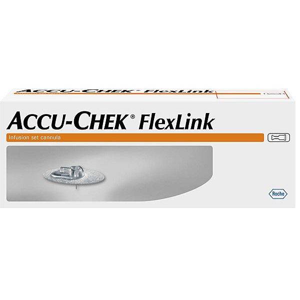 Accu-Chek FlexLink infusion cannula 6 mm, 10 per pack