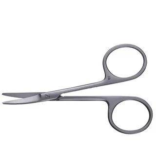 Medical Scissors Blunt Curved 100mm