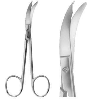 B.Braun NORTBEN Ligature Scissors Curved 120mm
