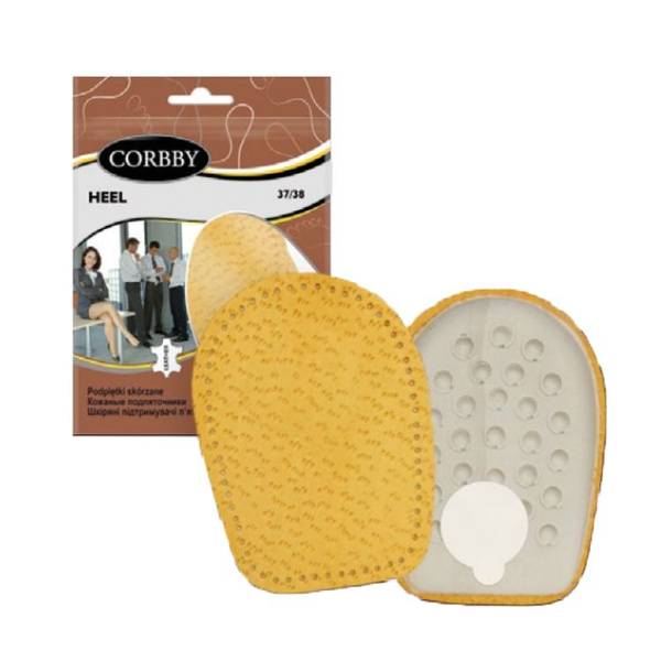 Orthopedic Heel Inserts for Men, 1 cm, Corbby HEEL FOR MAN
