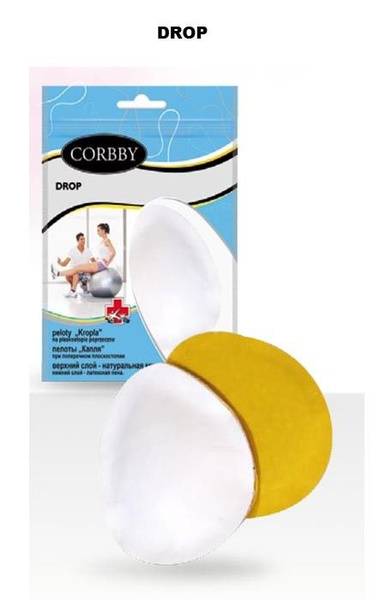 Corbby DROP Foot Correctors for Transverse Flatfoot, Size 44/45/L