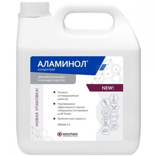 NIOPIK Alaminol Disinfectant Concentrate, 3 L