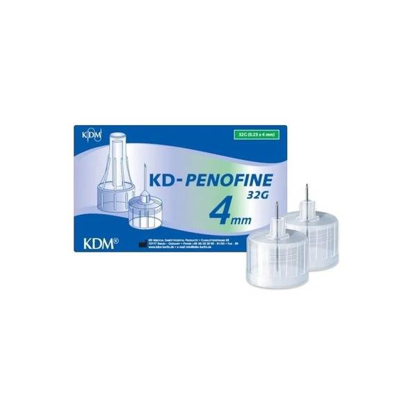 KDM KD-Penofine 32G Needles 0.25 x 4 mm 100-Pack