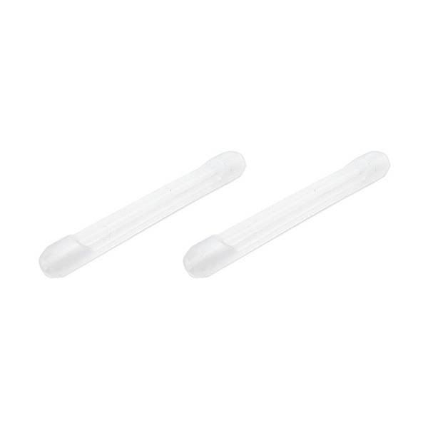 OPTICTECH Matte White Silicone Nose Pads for Glasses (2 pcs)