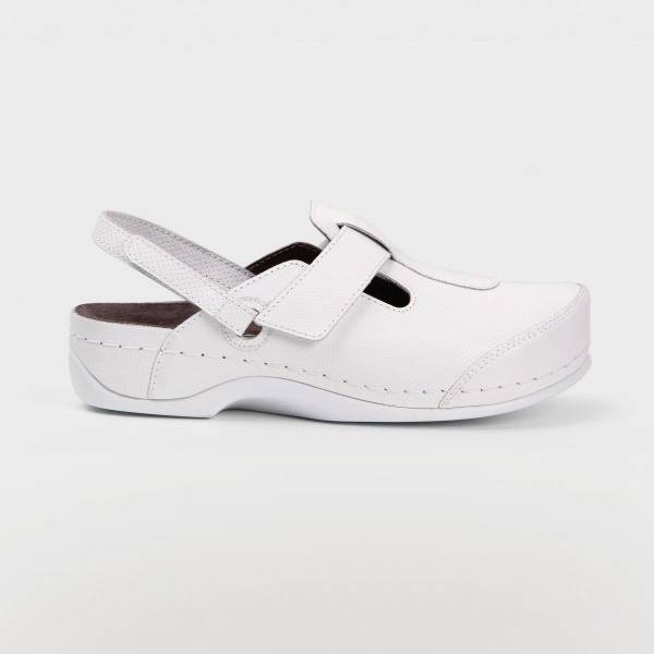 LM Orthopedic Women's Sandals, White, Size 38, Summer