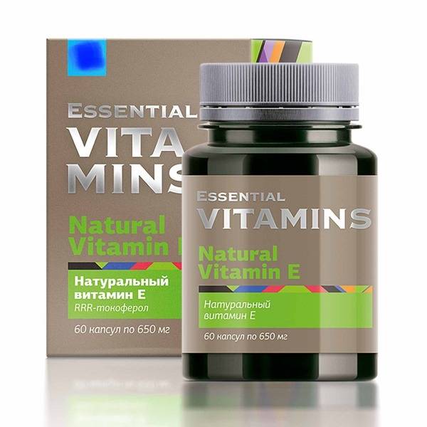 Vitamin E 60 Capsules: Natural & Essential