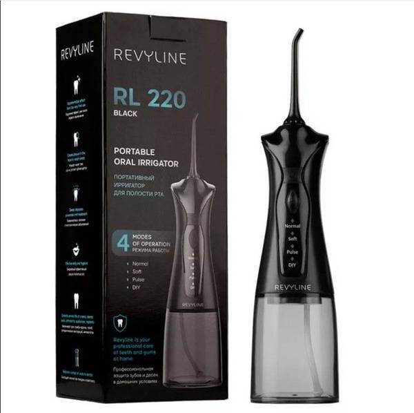 Revyline RL 220 Black Portable Electric Irrigator, Black