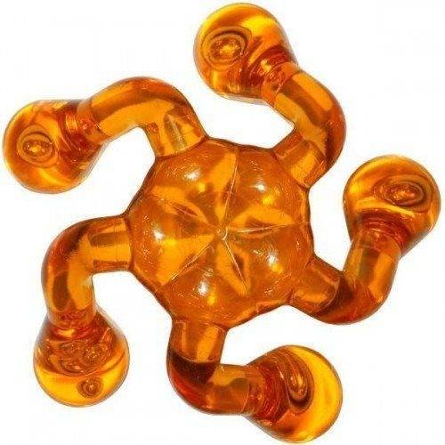 Torg Lains Handheld Massager «Laponchka» Yellow, 1 Piece, Polymeric Material
