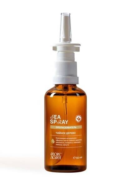 Sea Salt Nasal & Throat Spray with Tea Tree Oil (50ml)