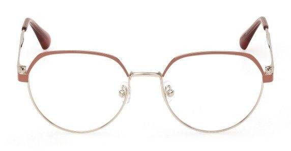 Max&Co MO 5110 032 Kids Eyeglasses Frame, Red, Round, Metal