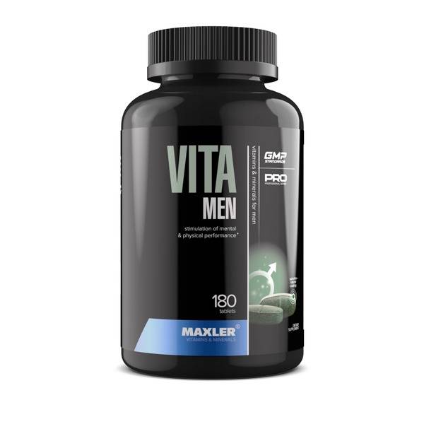 Maxler VitaMen: Men's Multivitamin - 180 Capsules