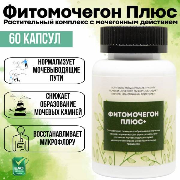 Kidney & Bladder Support: Herbal Diuretic for Fluid Retention (60 Capsules)