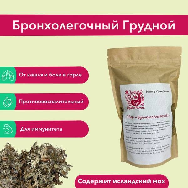 Herbs of Russia Herbal Blend Bronchopulmonary Chest Blend 100 g
