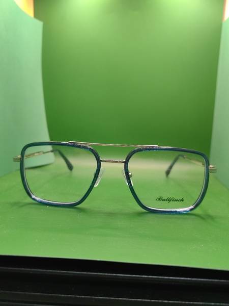 Eyeglass Frame Square Office Style Unisex 53mm Lens Width 138mm Total Width