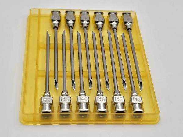 Reusable Luer-Lock Needle 2.0x50 mm - 12 Pieces